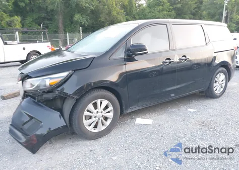 2016 Kia Sedona L from USA, damaged, VIN KNDMA5C10G6180653